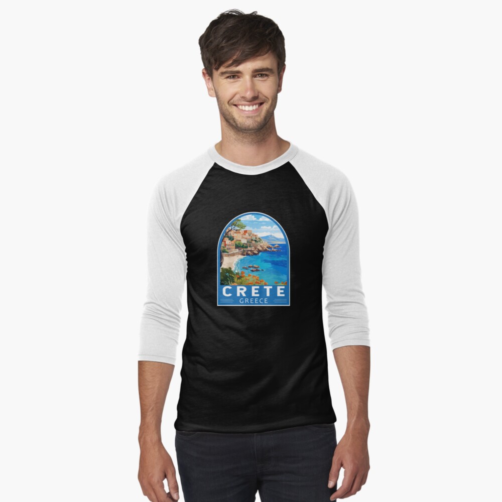 Item preview, Baseball ¾ Sleeve T-Shirt designed and sold by KrisSidDesigns.