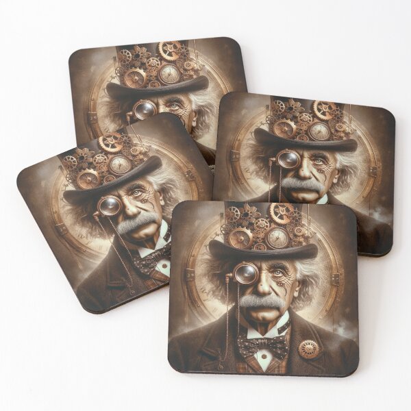 Item preview, Albert Einstein Steampunk  designed and sold by sevenmountains.