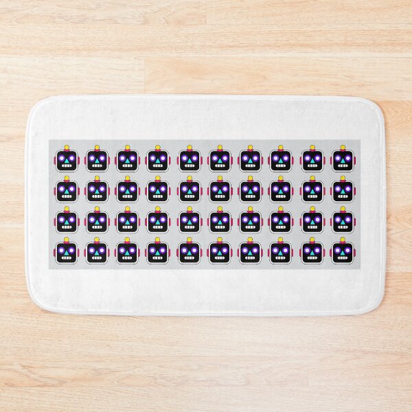 Item preview, Black Robot Face Emoji Apple/Mac designed and sold by DibujandoPorfa.