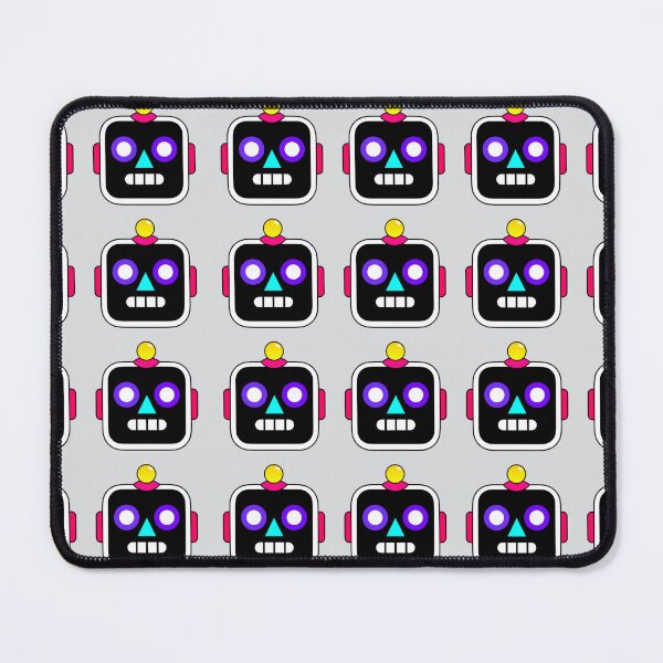 Item preview, Black Robot Face Emoji Apple/Mac designed and sold by DibujandoPorfa.