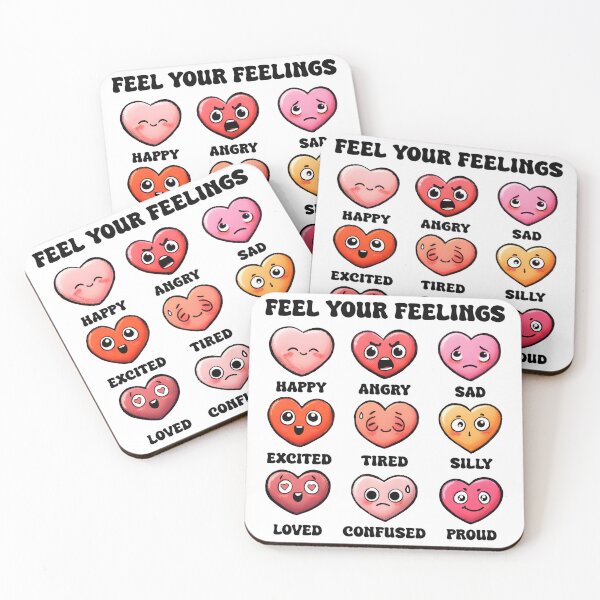 Item preview, Feel your feelings (black)  designed and sold by HofTao.