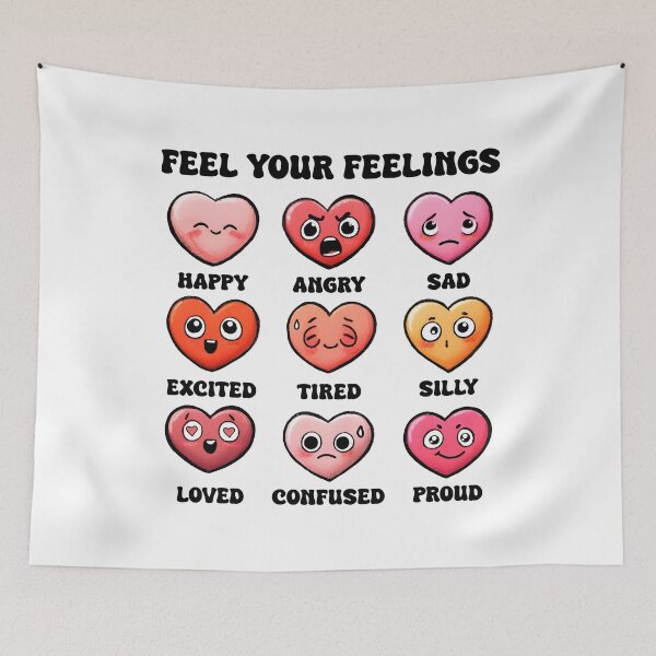 Item preview, Feel your feelings (black)  designed and sold by HofTao.