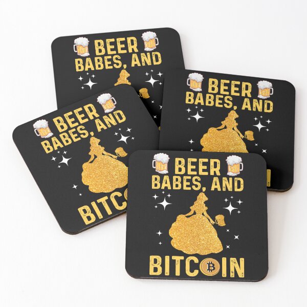 Item preview, Beer, Babes And Bitcoin designed and sold by TheBitcoinStore.