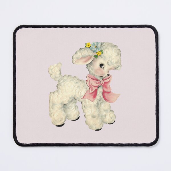 Item preview, Vintage Coquette Lamb Illustration designed and sold by Creative Brat Design Studio.