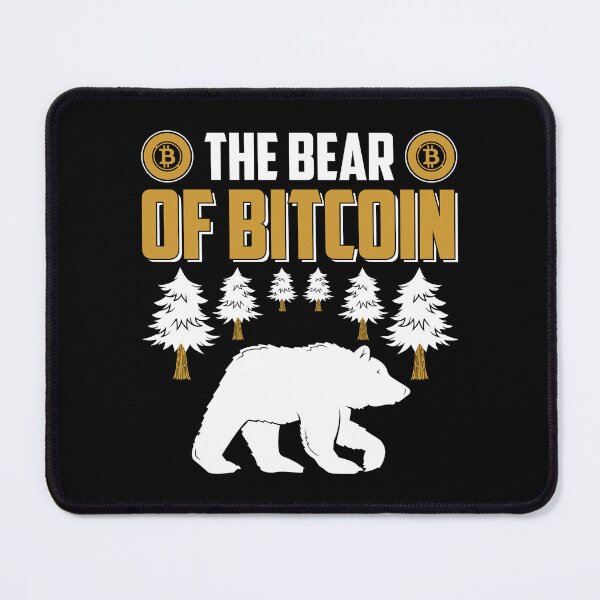 Item preview, The Bear Of Bitcoin designed and sold by TheBitcoinStore.