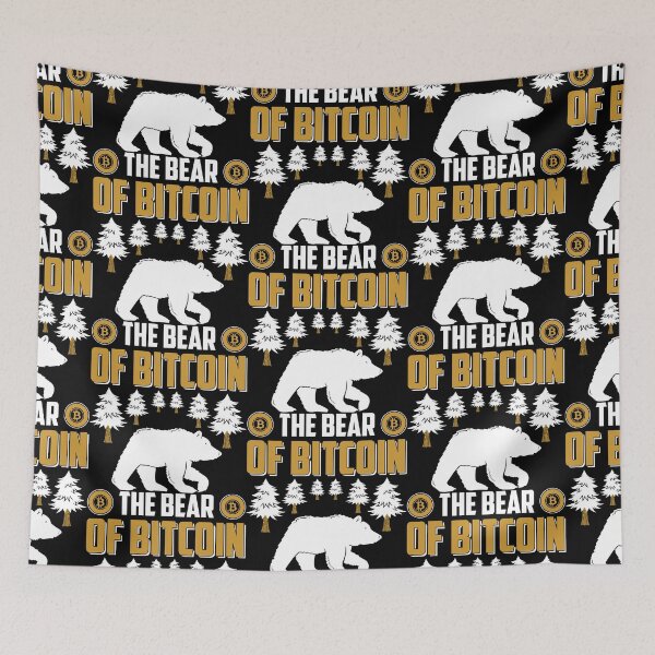Item preview, The Bear Of Bitcoin designed and sold by TheBitcoinStore.