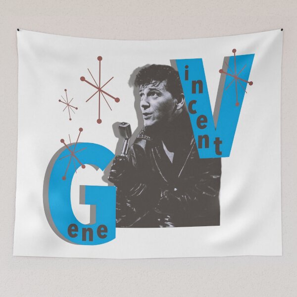 Item preview, Gene Vincent Stars & Stripes designed and sold by SmARTNiki.