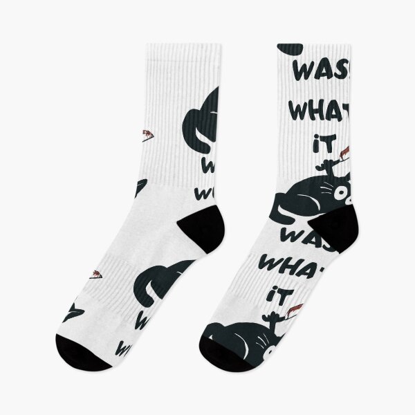 Item preview, Cat What it was! Killer black cat with knife designed and sold by artssoul-studio.