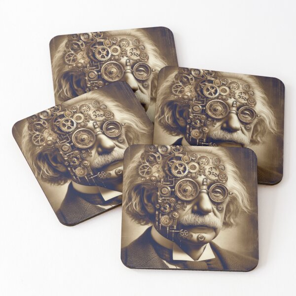 Item preview, Albert Einstein Steampunk  designed and sold by sevenmountains.