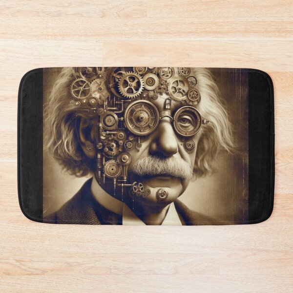 Item preview, Albert Einstein Steampunk  designed and sold by sevenmountains.