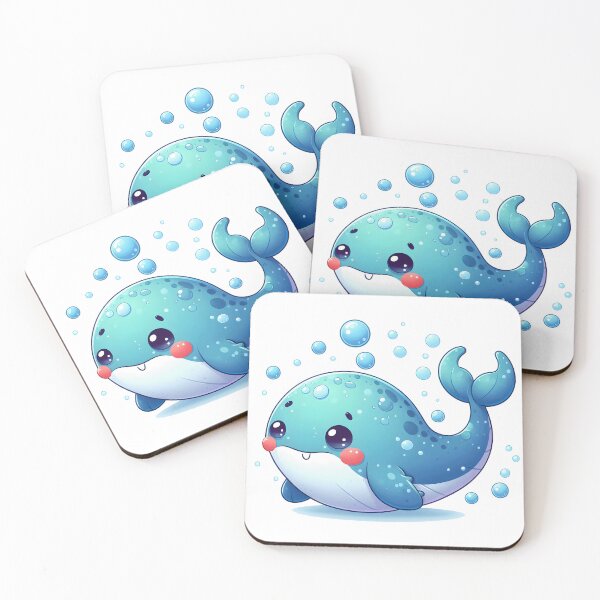 Item preview, Adorable Aquatic Delights: Watercolor Wonders of Baby Ocean & Sea Life designed and sold by dcohea.