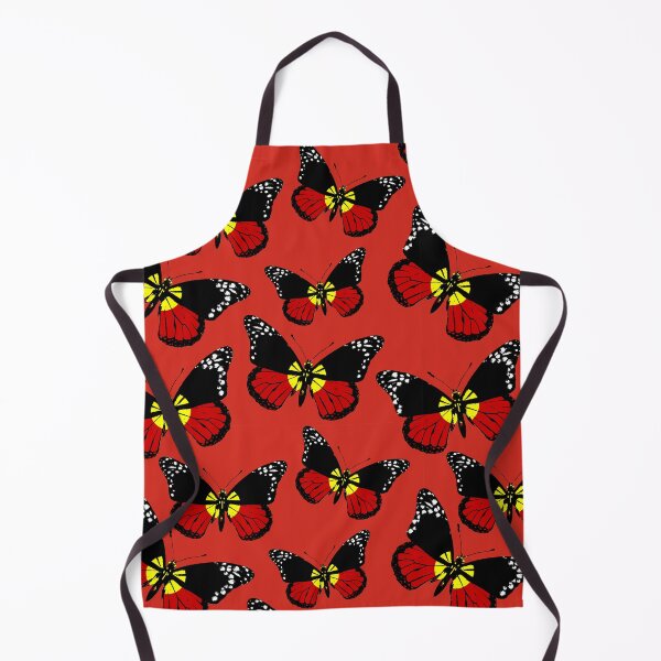Item preview, Aboriginal Australia Flag of Butterfly Hope Representing Freedom and Indegenious Australians designed and sold by FociCreate.