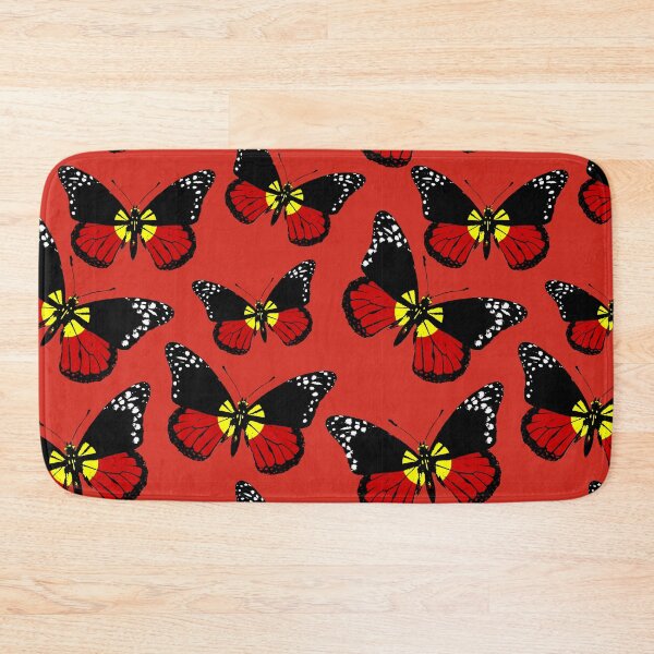 Item preview, Aboriginal Australia Flag of Butterfly Hope Representing Freedom and Indegenious Australians designed and sold by FociCreate.