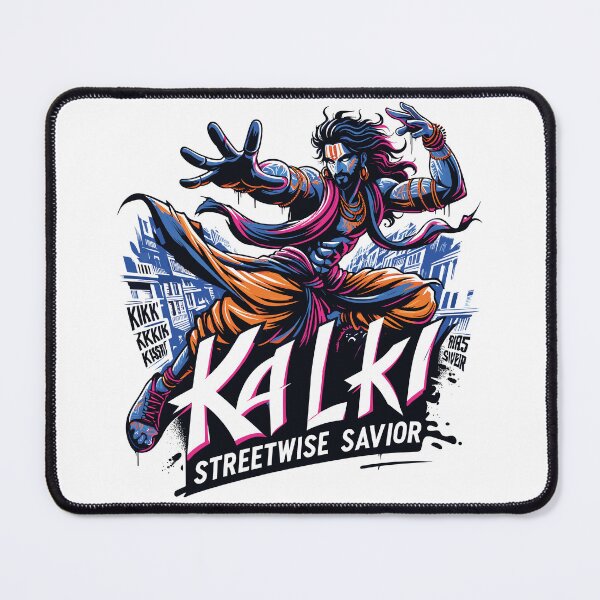 Item preview, KALKI STREETWISE SAVIOR ANIME STYLE designed and sold by PSYNOVA.