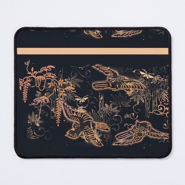 Item preview, Japanese Katagami Stencil Bird And Bamboo designed and sold by ChidoriVintage.