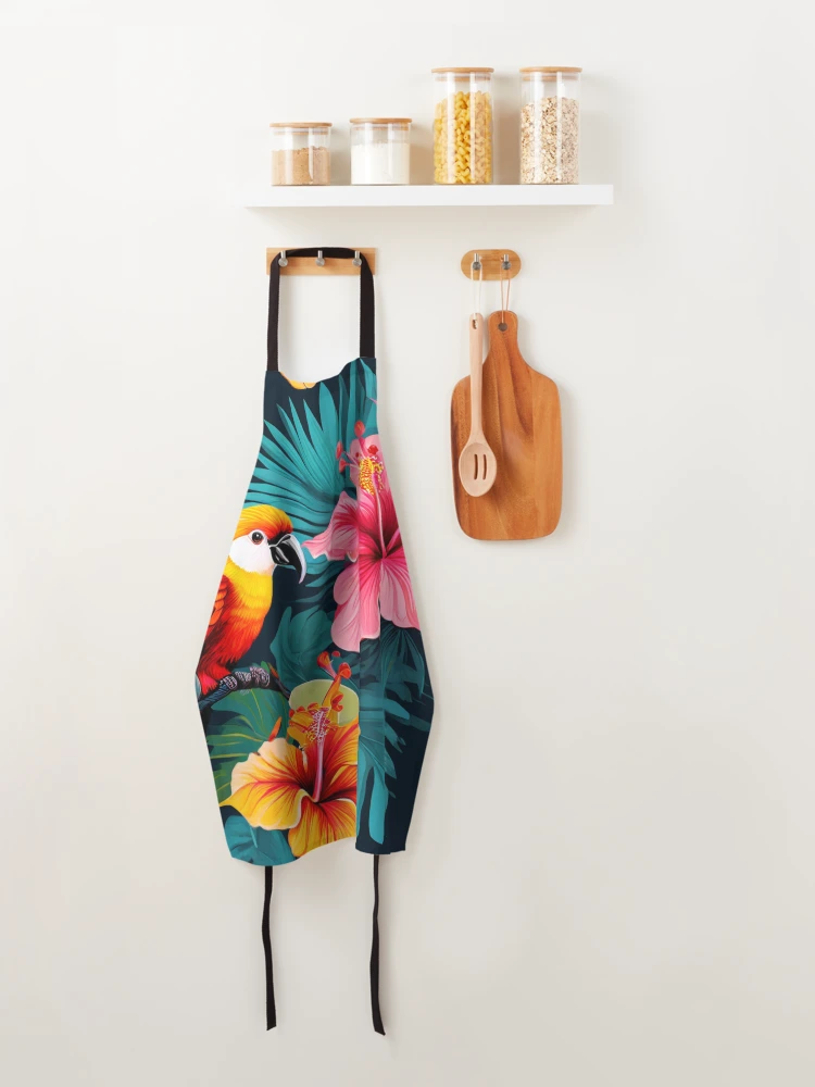 Thumbnail 4 of 6, Apron, Tropisch designed and sold by Collection de trésors .