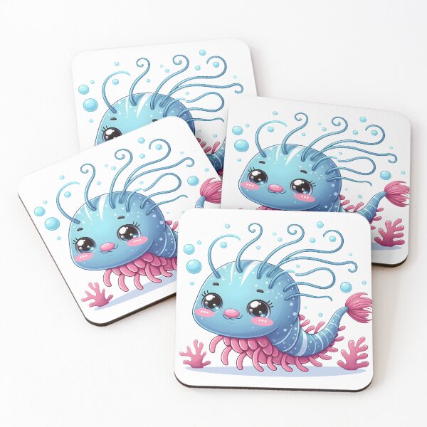 Item preview, Adorable Aquatic Delights: Watercolor Wonders of Baby Ocean & Sea Life designed and sold by dcohea.