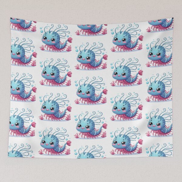Item preview, Adorable Aquatic Delights: Watercolor Wonders of Baby Ocean & Sea Life designed and sold by dcohea.