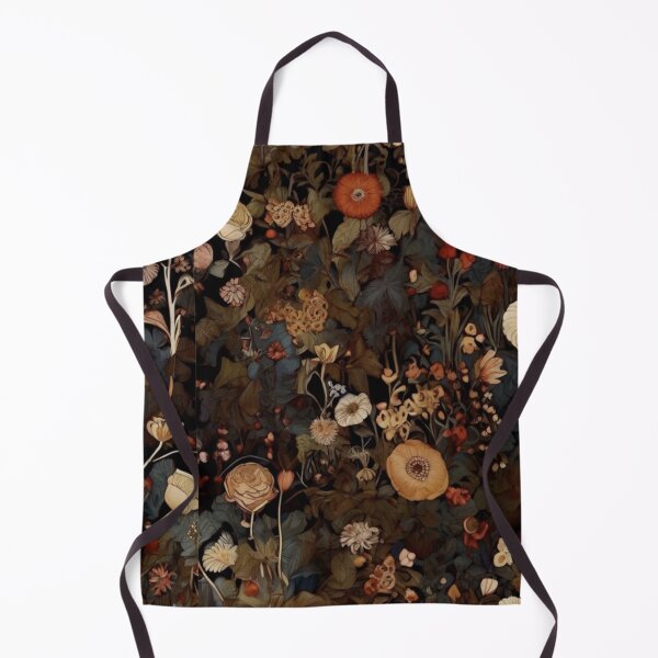 Item preview, Flowers on brown designed and sold by Flowersonstuff.