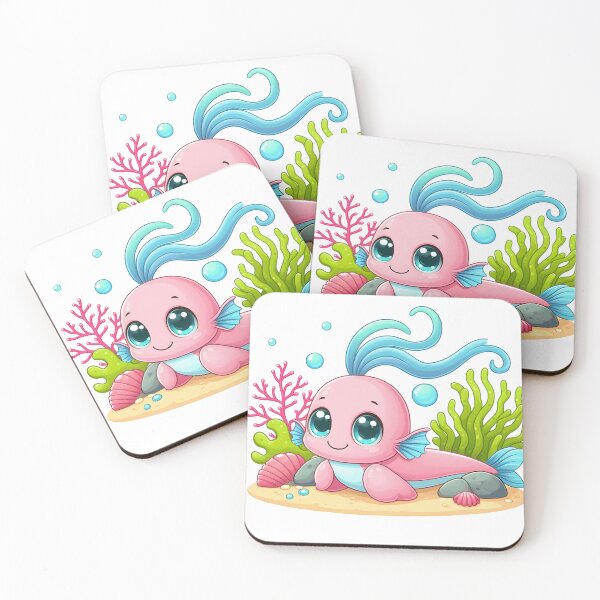 Item preview, Adorable Aquatic Delights: Watercolor Wonders of Baby Ocean & Sea Life designed and sold by dcohea.