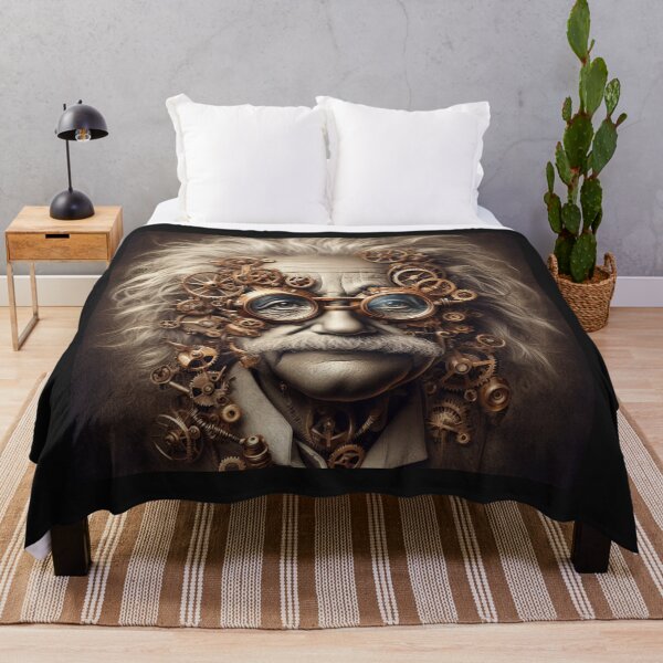 Item preview, Albert Einstein Steampunk designed and sold by sevenmountains.