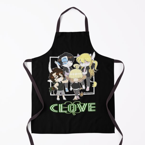 Item preview, CLOVE Members Chibi: Lucas, Alexei, Tae, and Jae (w/ Logo) designed and sold by ChisakiMing.