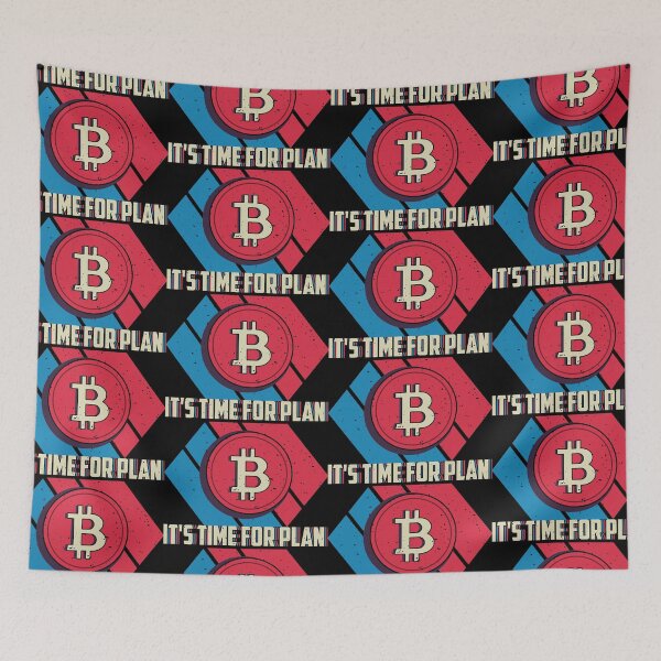 Item preview, It's Time For Plan B designed and sold by TheBitcoinStore.