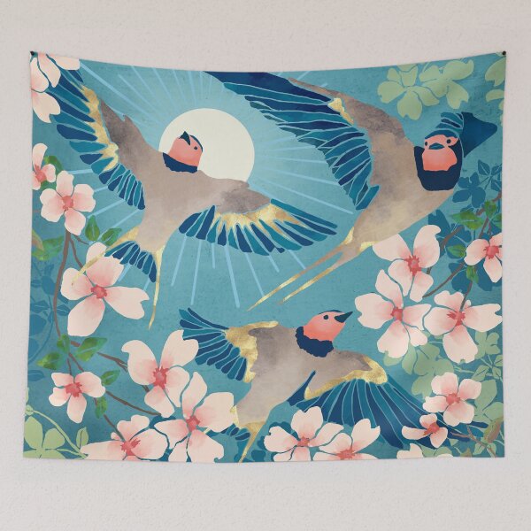 Item preview, Swallows New Beginning designed and sold by spacefrogdesign.