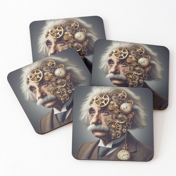 Item preview, Albert Einstein Steampunk  designed and sold by sevenmountains.