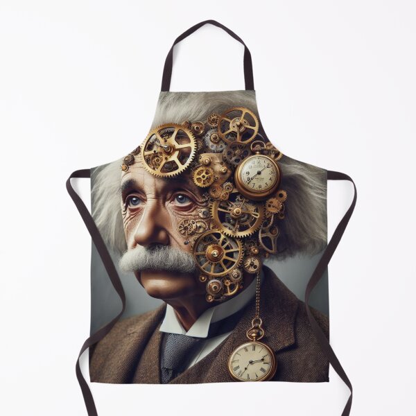 Item preview, Albert Einstein Steampunk designed and sold by sevenmountains.