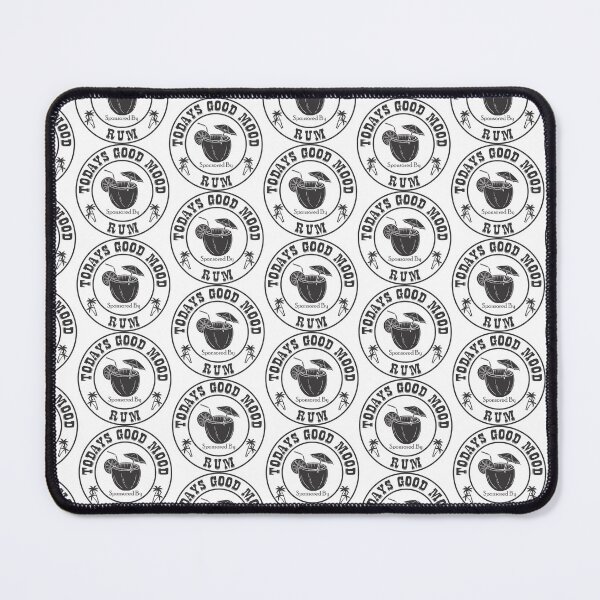 Item preview, Todays Good Mood Sponsored By Rum designed and sold by TheStickerForge.