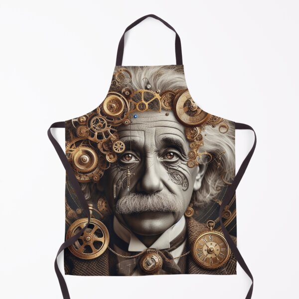 Item preview, Albert Einstein Steampunk designed and sold by sevenmountains.