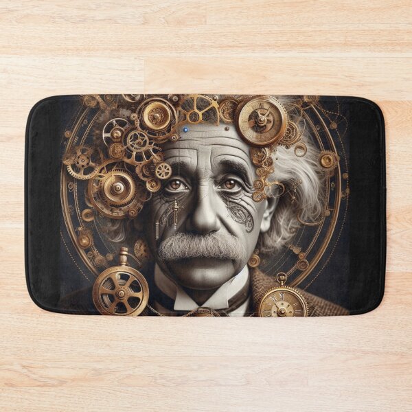 Item preview, Albert Einstein Steampunk  designed and sold by sevenmountains.