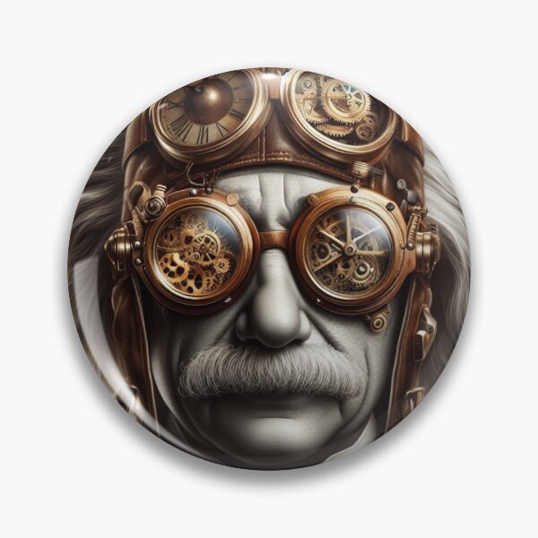 Item preview, Albert Einstein Steampunk  designed and sold by sevenmountains.