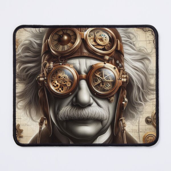 Item preview, Albert Einstein Steampunk  designed and sold by sevenmountains.
