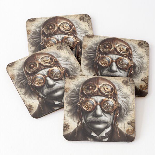 Item preview, Albert Einstein Steampunk  designed and sold by sevenmountains.