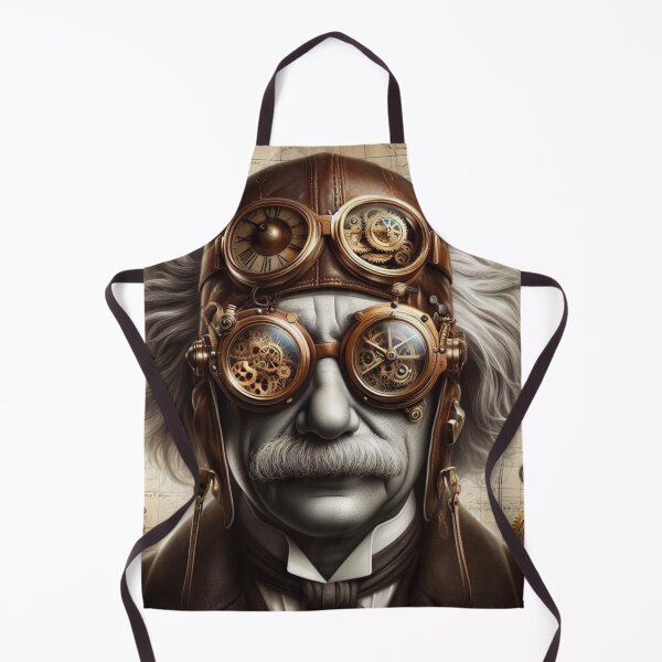 Item preview, Albert Einstein Steampunk designed and sold by sevenmountains.