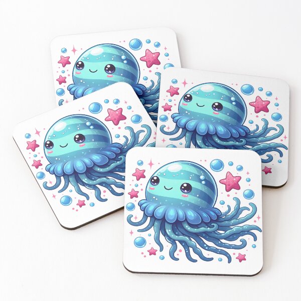 Item preview, Adorable Aquatic Delights: Watercolor Wonders of Baby Ocean & Sea Life designed and sold by dcohea.