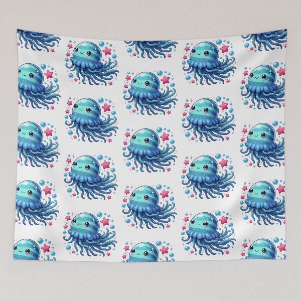 Item preview, Adorable Aquatic Delights: Watercolor Wonders of Baby Ocean & Sea Life designed and sold by dcohea.