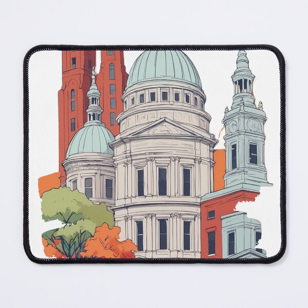 Item preview, Indiana Landmarks Center designed and sold by HomeRunHTTP.
