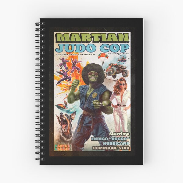 Item preview, Martian Judo Cop,  retro VHS design designed and sold by Silurostudio.