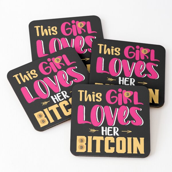 Item preview, This Girl Loves Her Bitcoin designed and sold by TheBitcoinStore.