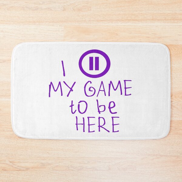 Item preview, I Paused My Game To Be Here designed and sold by kinpirks.