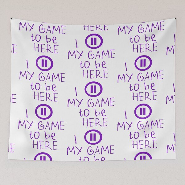 Item preview, I Paused My Game To Be Here designed and sold by kinpirks.