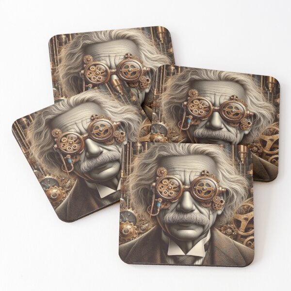 Item preview, Albert Einstein Steampunk  designed and sold by sevenmountains.