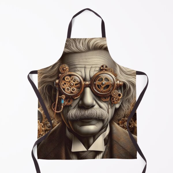 Item preview, Albert Einstein Steampunk designed and sold by sevenmountains.