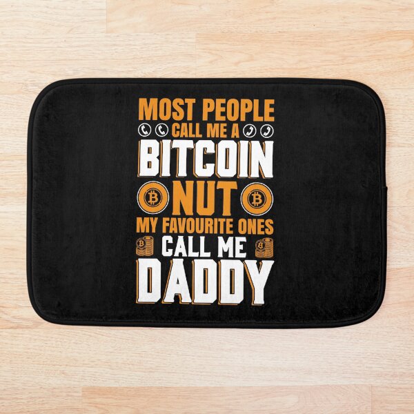 Item preview, La mayoría de la gente me llama loco de Bitcoin. Mis favoritos me llaman papá designed and sold by TheBitcoinStore.