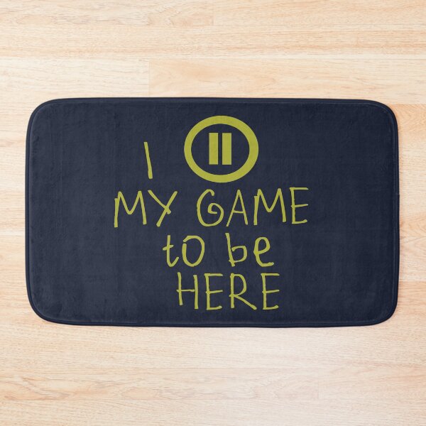 Item preview, I Paused My Game To Be Here designed and sold by kinpirks.