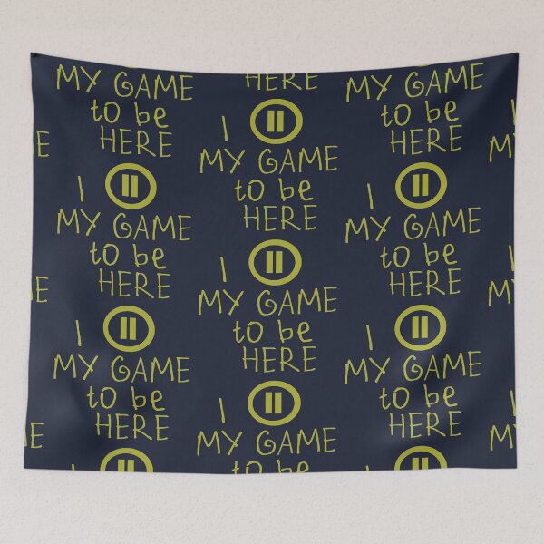 Item preview, I Paused My Game To Be Here designed and sold by kinpirks.