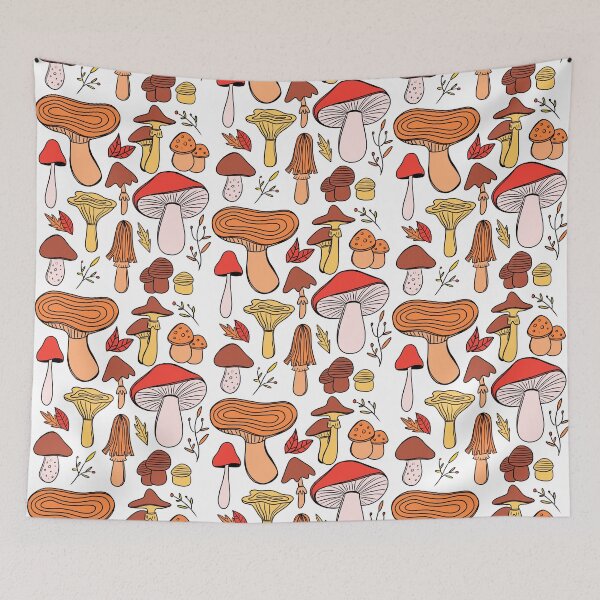 Item preview, Wild Mushrooms designed and sold by grrrenadine.